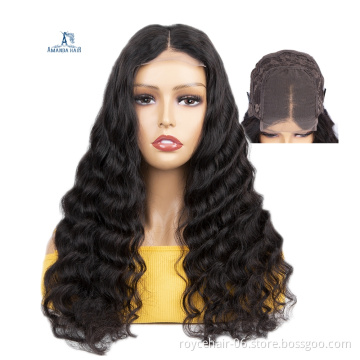 Brazilian 4x4 Lace Closure Human Hair Wigs for Black Women 150% Density Remy Hair Lace Wigs with Pre Plucked Baby Hair
